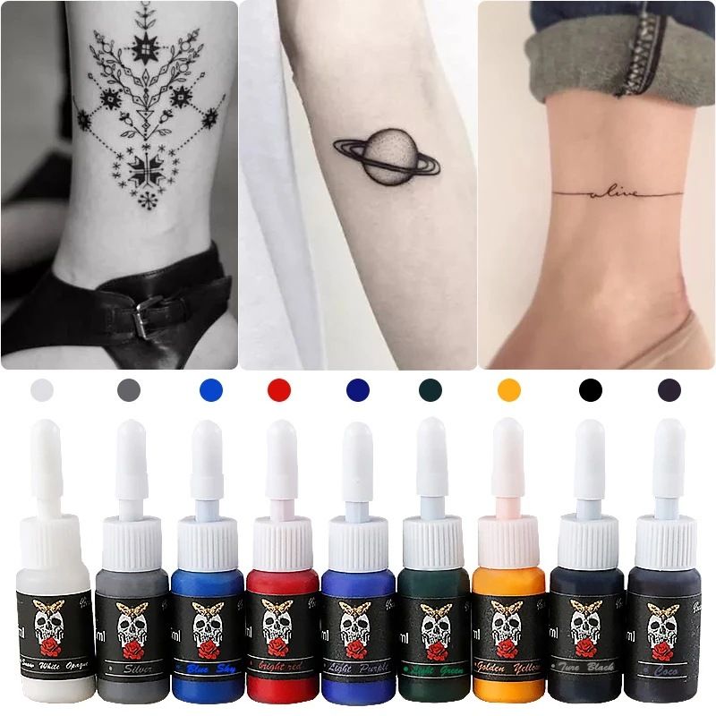 5 ml Übungs-Stickfarbe, Tattoo-Pigment_voghion.com