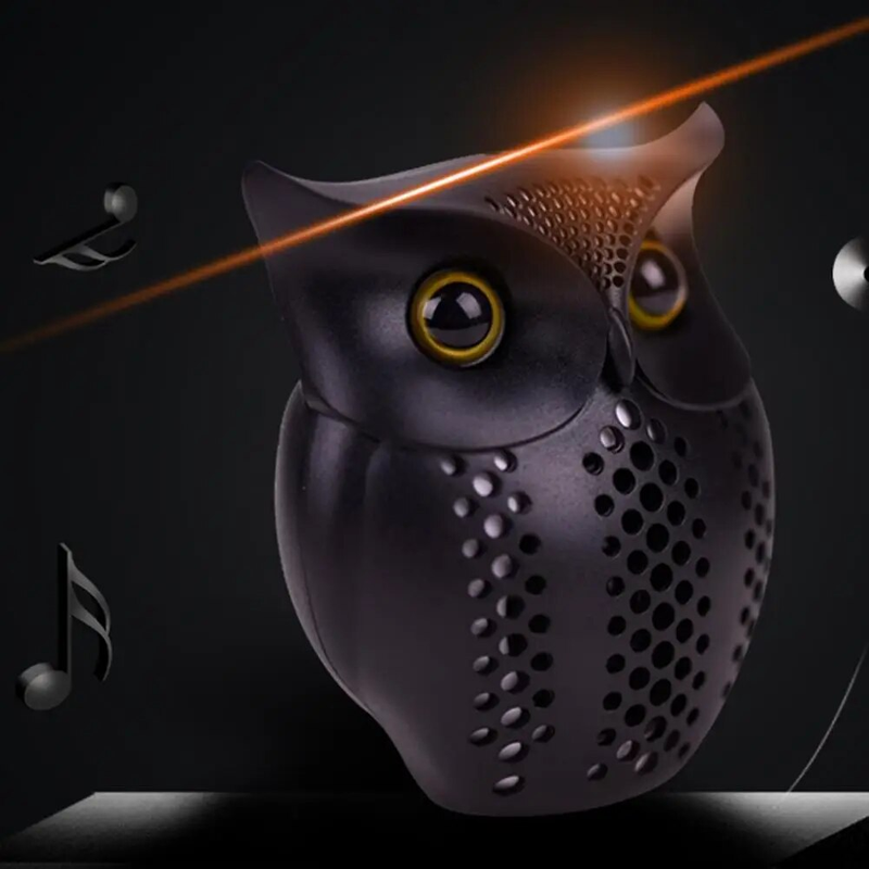 Uilvorm draagbare Mini Spea 5.0 draadloze bas-subwoofer muziekspeler luidspreker Bluetooth_voghion.com