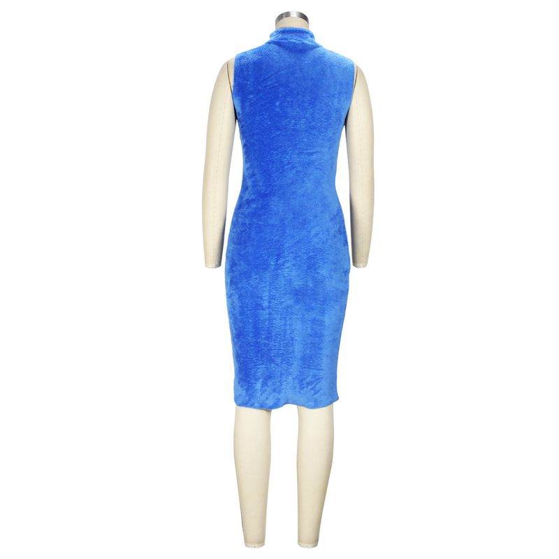 Abbigliamento donna temperamento abito e cappotto due pezzi moda transfrontaliera ampio lungo cardigan velluto completo_voghion.com