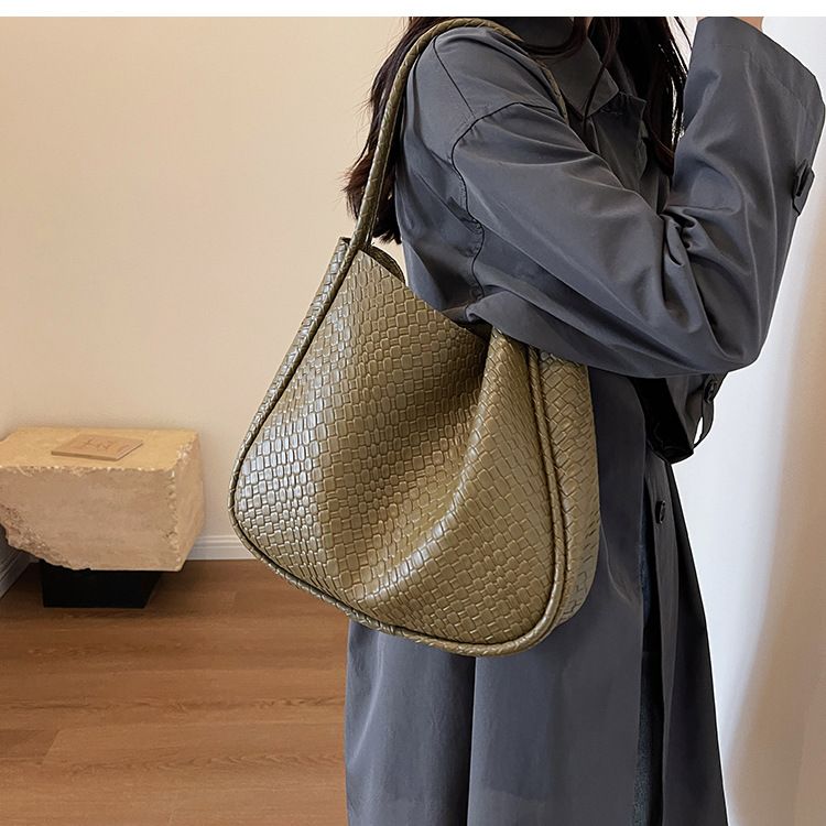 Borsa a secchiello a tracolla versatile alla moda da donna, di alta qualità, di grande capacità, autunno e inverno 2023_voghion.com
