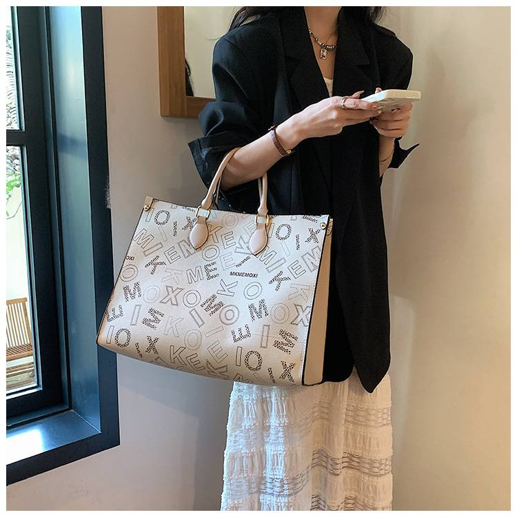 Liicht Luxus Senior Sense Dammetasch Nei Moud Atmosphär Grouss Kapazitéit Presbyterian Tote Bag Handtasch Pendler Dammetasch_voghion.com