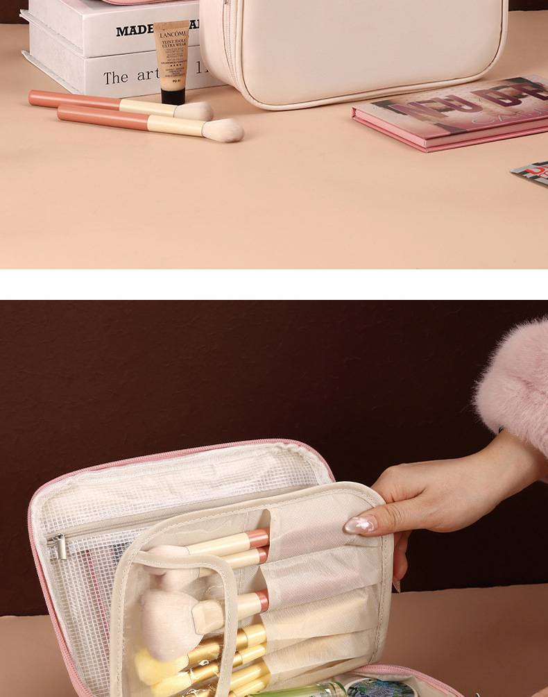Makeup Tools & Accessories New Product, Free To Split Cosmetic Bag, Large Capacity Travel Storage, Multi Functional Cosmetics_voghion.com