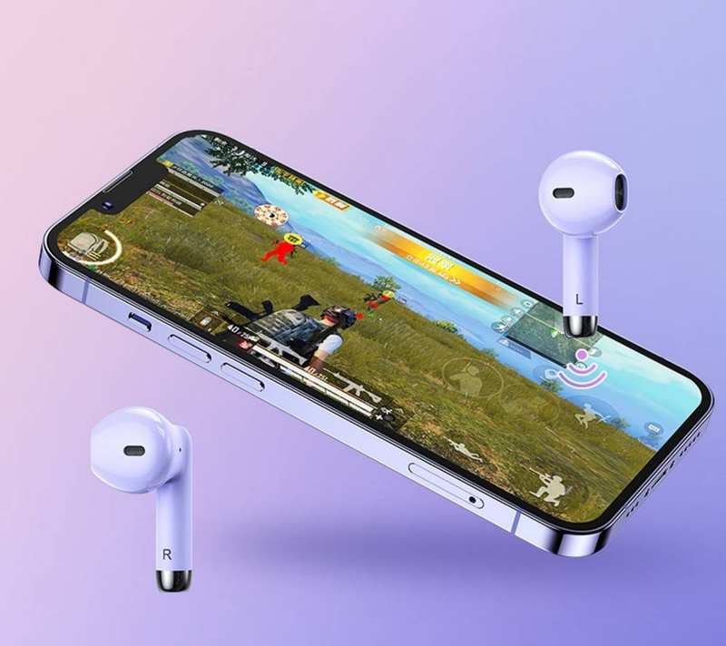 REMAX TWS 19 Mini Wireless Bluetooth Earphones Stereo Gaming Earphones Macaron Multi-colour_voghion.com