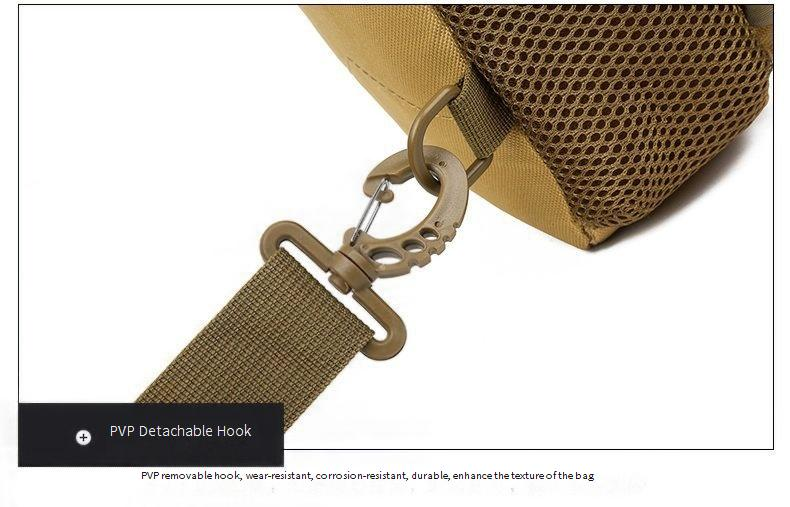 Borsa a tracolla tattica da uomo - Borsa a tracolla mimetica impermeabile con grande capacità, tessuto Oxford resistente, per viaggi all'aperto e uso quotidiano_voghion.com