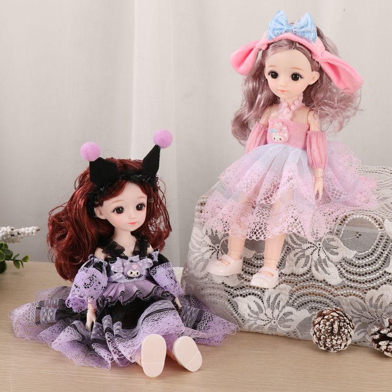 Muñeca de vestir de 30 cm, simulación de princesa Barbabi, niña, regalo de cumpleaños, juguete para niños, caja de regalo._voghion.com