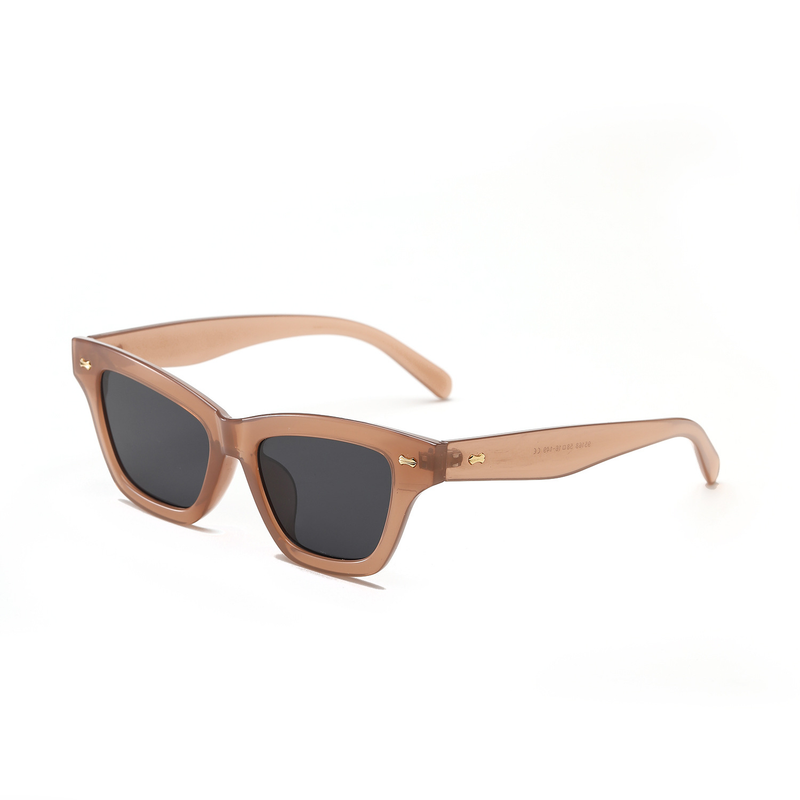 Hot selling items Glasses 95168 Square Tortoise Shell Rivet Small Frame Funny Sunglasses for Men and Women_voghion.com