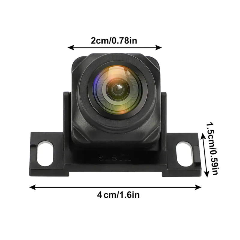 Câmera de ré para carro 1080P, ângulo amplo de 170 °, ajustável, anti-interferência, visão noturna, à prova d'água, estacionamento automático, nova_voghion.com