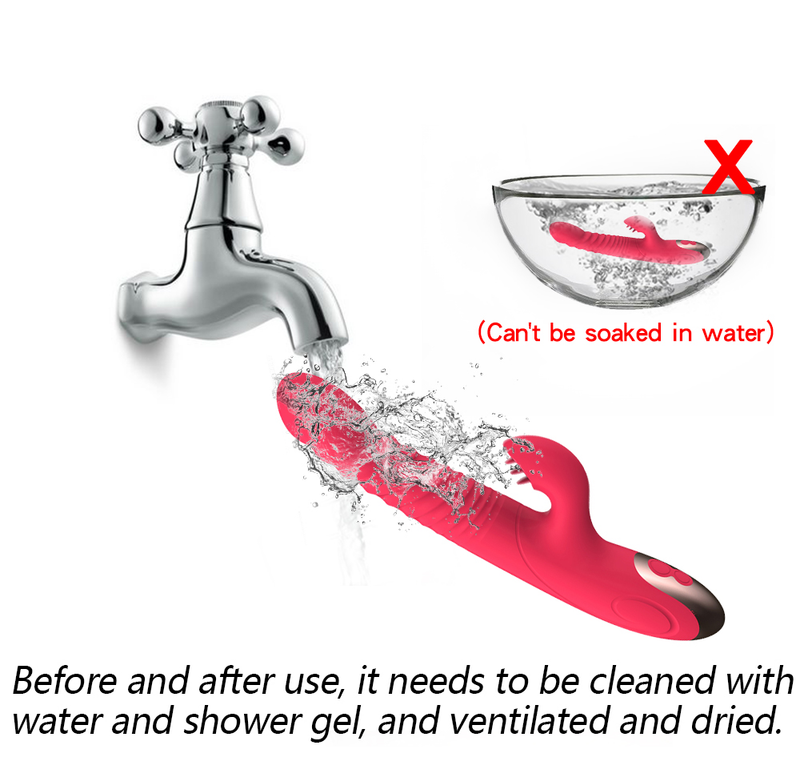 Zunge selbsterhitzender Teleskop-Lecknippel-Klitoris-stimulierender Dildo-Vibrator-Orgasmus-Masturbator für Erwachsene_voghion.com