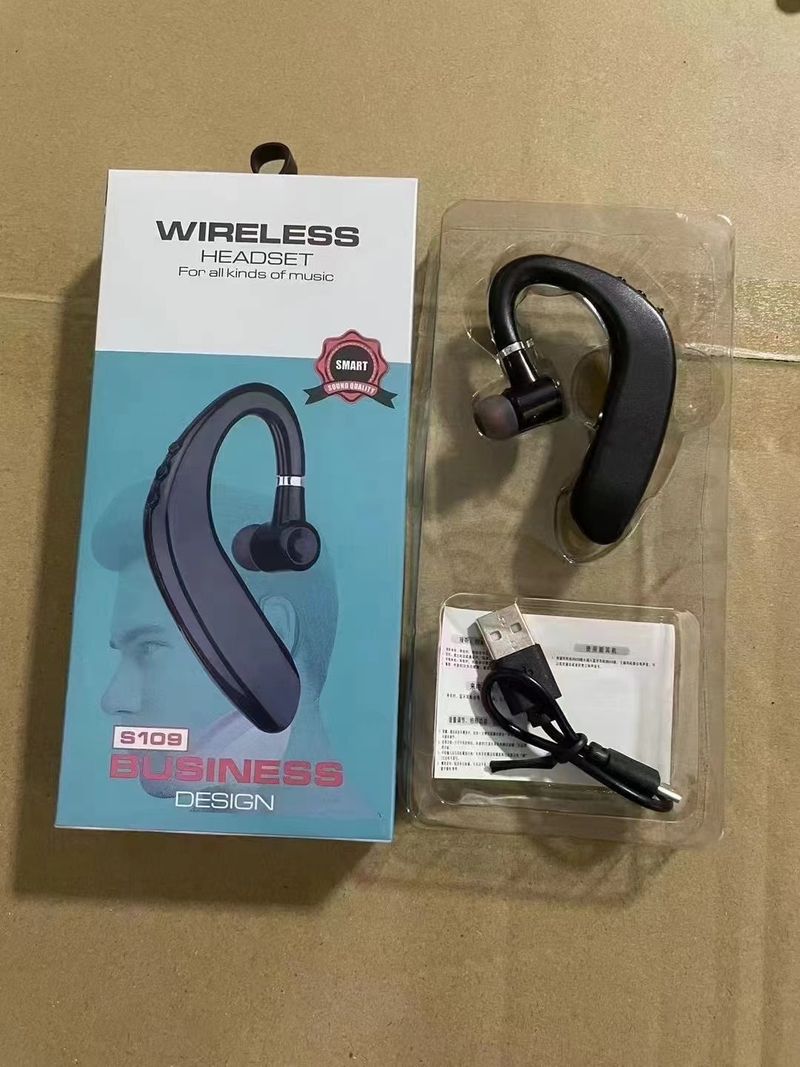 Müzik Festivali HOT S109 Bluetooth kulaklıklar Eller Serbest Kulak Askısı Kablosuz Kulaklık Kulaklık Sürüş Çağrısı Spor Kulaklıkları Mikrofonlu Kulaklık_voghion.com