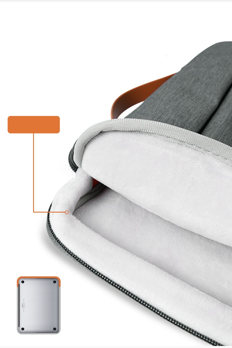Multi-Pocket Sleeve Air 15.3 2024 Laptop Book Pro 14 M5 Stoßfeste Notebooktasche für Dell/Xiaomi 16_voghion.com