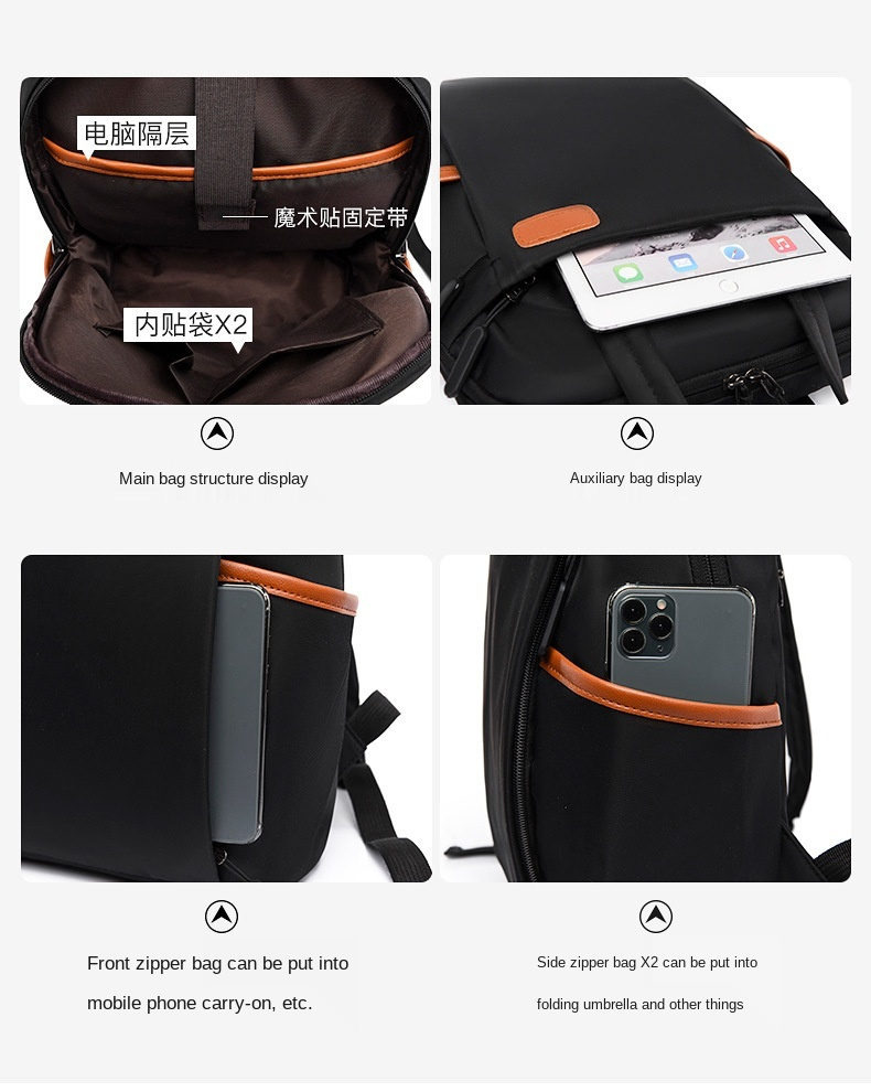 NOVA À Prova D 'Água Mulheres Mochila Moda Oxford Estudante Mochilas Escolares 14 Polegada Bolsa Para Laptop Mochila de Viagem Casual_voghion.com