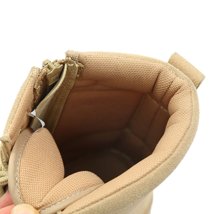 Stivali tattici traspiranti da uomo Stivali da passeggio Scarpe da trekking da trekking traspiranti leggere e ventilate_voghion.com