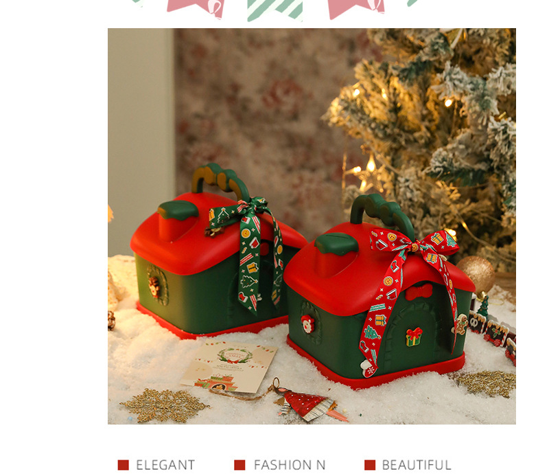 2023 New Christmas Gift Box Christmas Children's Storage Box Savings Tank Christmas Eve Apple Box Christmas Packaging_voghion.com