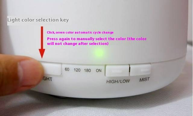 500ML air humidifier/Home Aromatherapy machine/Ultrasonic spray/Large capacity/Aromatherapy essential oil/pure plant single essential oil_voghion.com