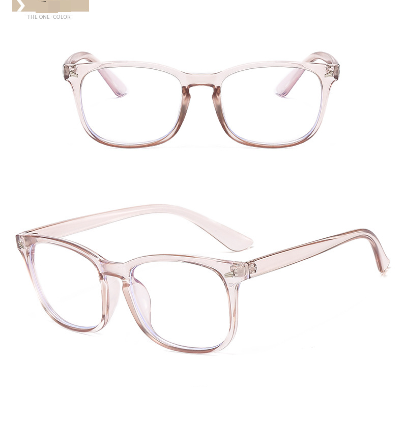 Men's Glasses New Fashion Blue Light Protection Flat Glasses Wang Jiong Makeup Artifact Can Be Matched With Degree Mi Ding Style Optical Glasses_voghion.com