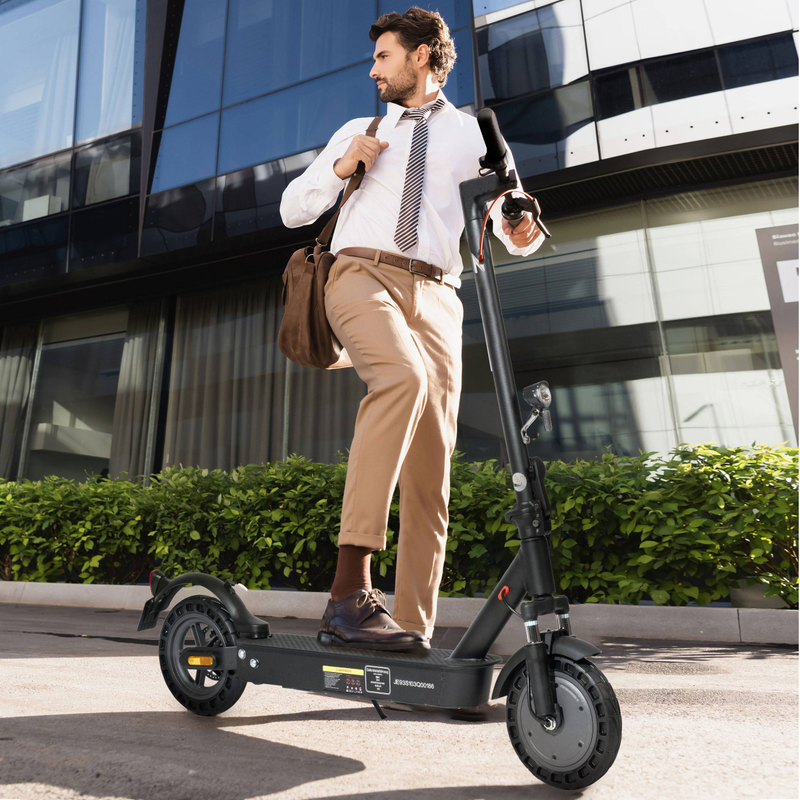 Vankel 500W Elektroroller – 36V Akku, 10" Reifen, 20–35km Reichweite, Doppelbremsen, faltbares Design, APP-Unterstützung, 20km/h Höchstgeschwindigkeit_voghion.com