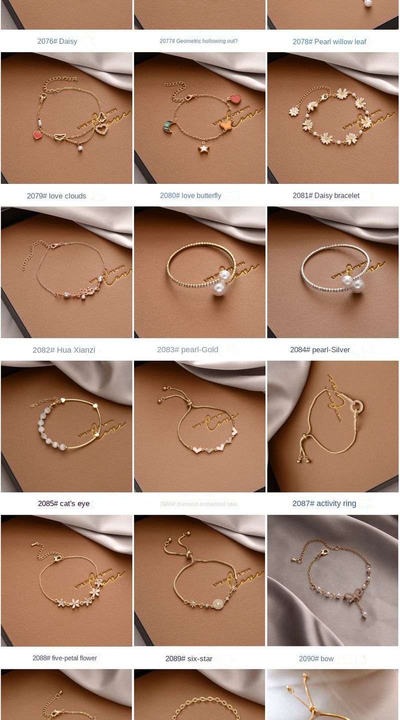 Braccialetto coreano Joker Pearl da donna in stile Ins, in acciaio al titanio di alta qualità, per coppie, gioielli_voghion.com