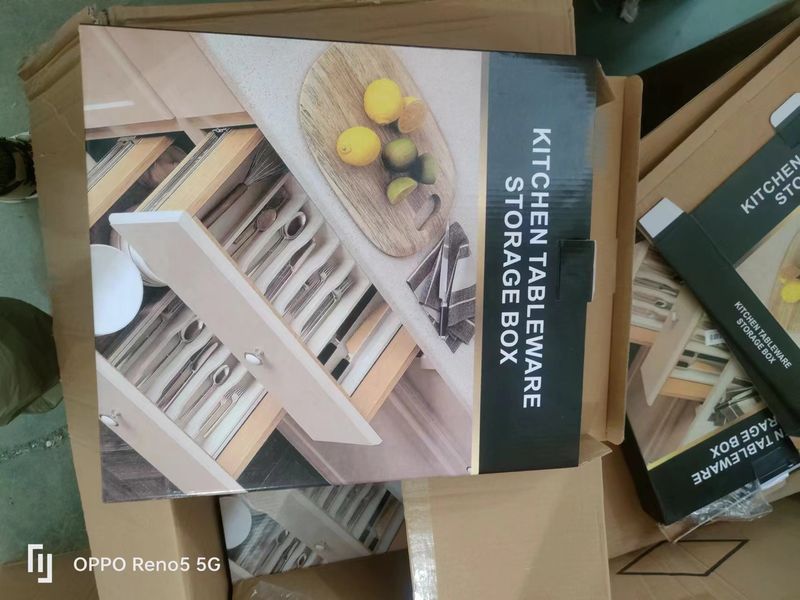 New Expandable Utensil Tray Household Storage Box_voghion.com