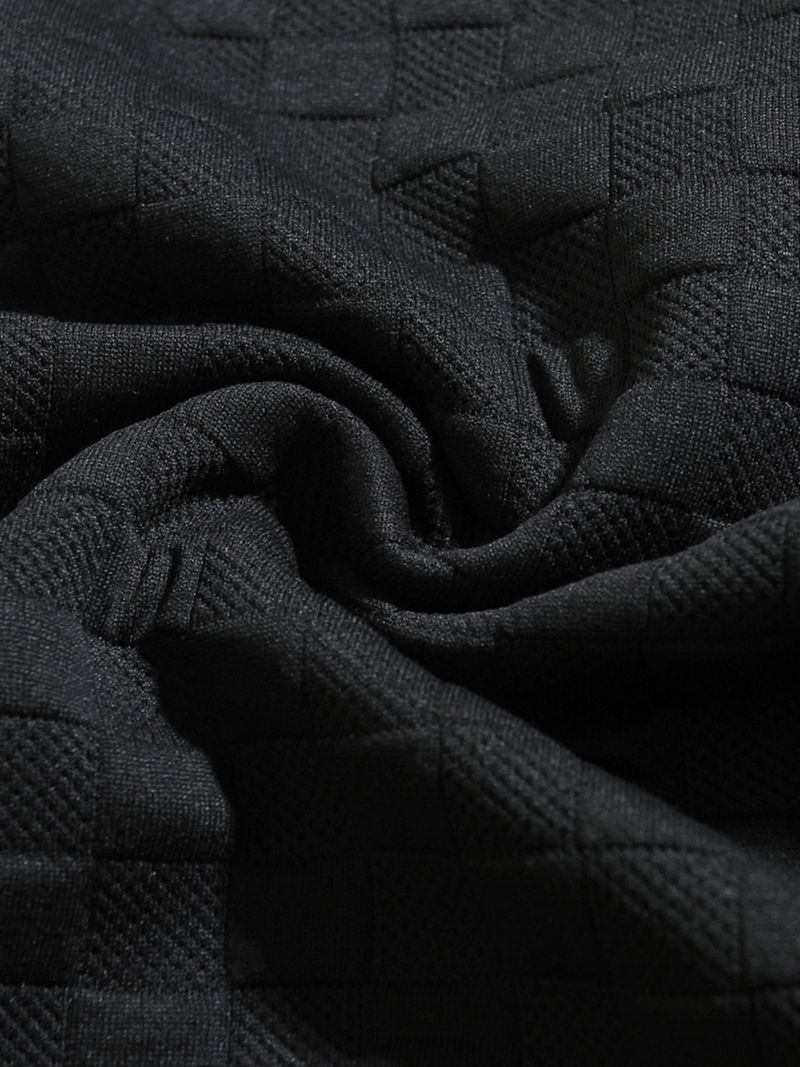 Felpa casual da uomo a quadri - Maglia morbida e ampia con scollo rotondo e maniche lunghe, per l'inverno e l'autunno_voghion.com