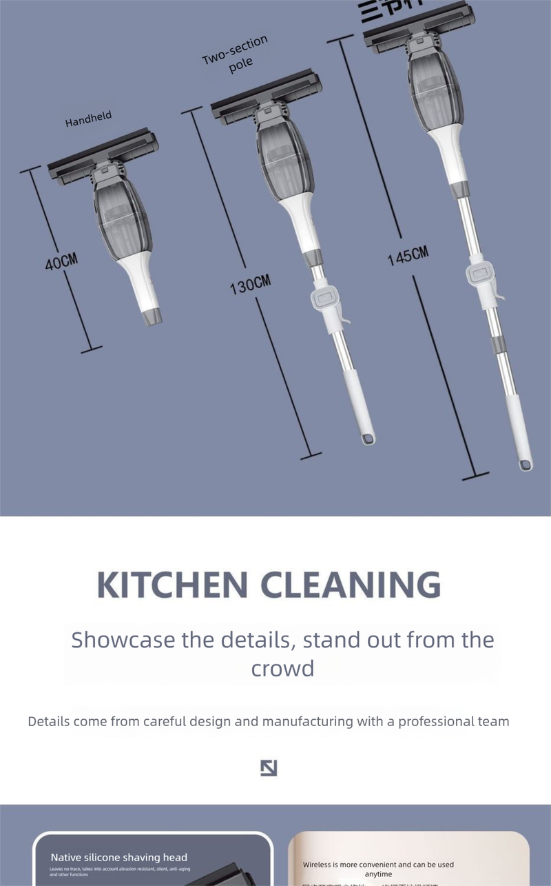 Multifunctional Electric Scraper Suction 3-in-1 Magic Tool Anti-Fog Water Anti-Water Accumulation Household Window_voghion.com