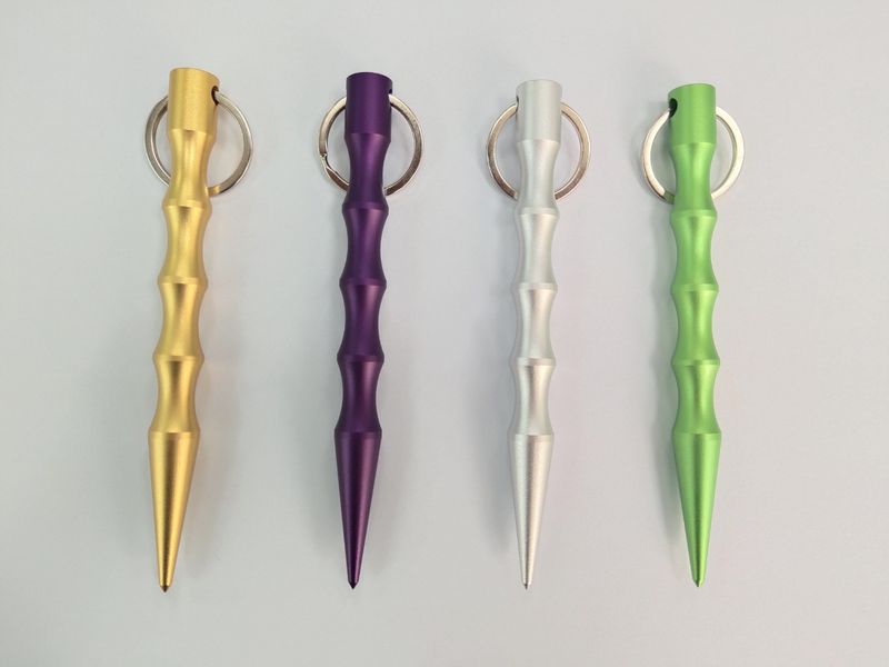 Pointed window breaker aviation aluminum self-defense cool stick key stick Outdoor Women's self-defense self-defense self-defense self-defense short s_voghion.com
