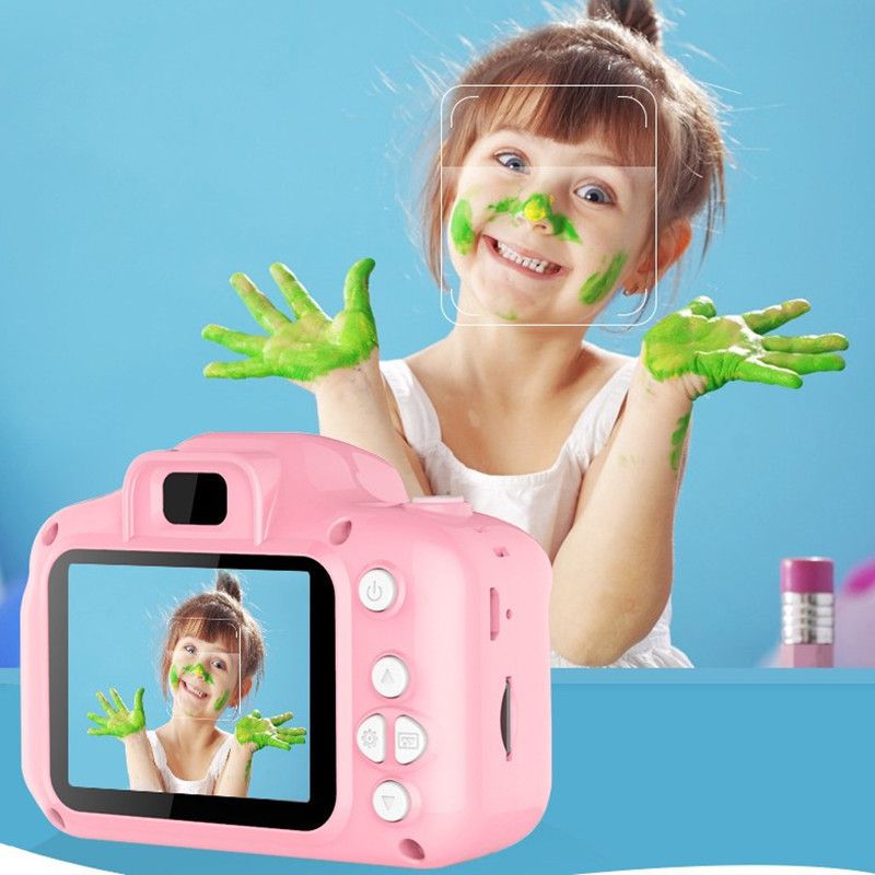X2 Digitale kinderspeelgoed DSLR, basisschool, fotocamera, videocamera_voghion.com