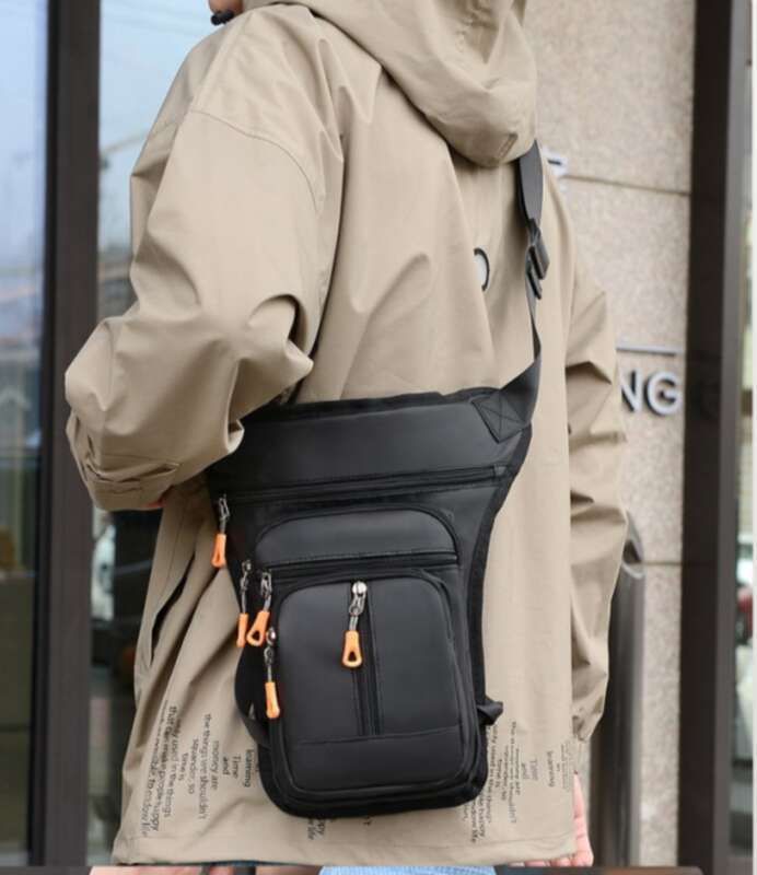 Multifunctionele schoudertas voor op de motor, beentas voor in de auto, crossbodytas voor heren, trend in fietsrugzakken_voghion.com