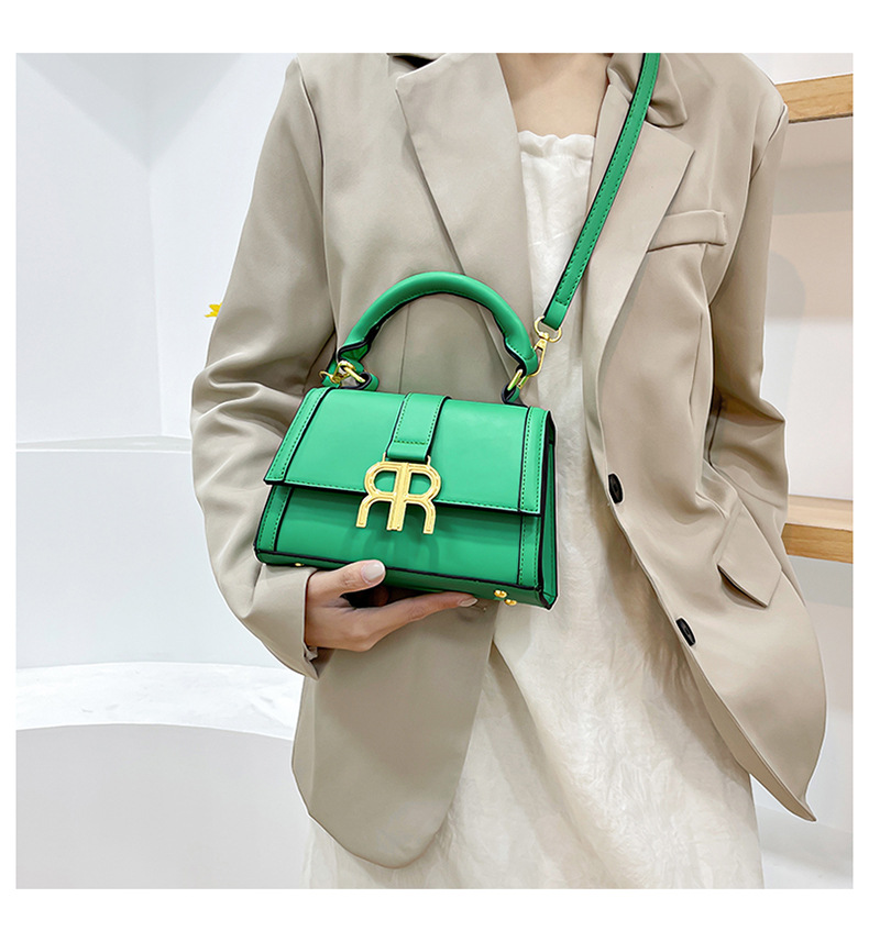 Borsa a tracolla di moda di lusso leggera borsa di giunzione di colore puro di nicchia marea a tracolla del commercio estero_voghion.com