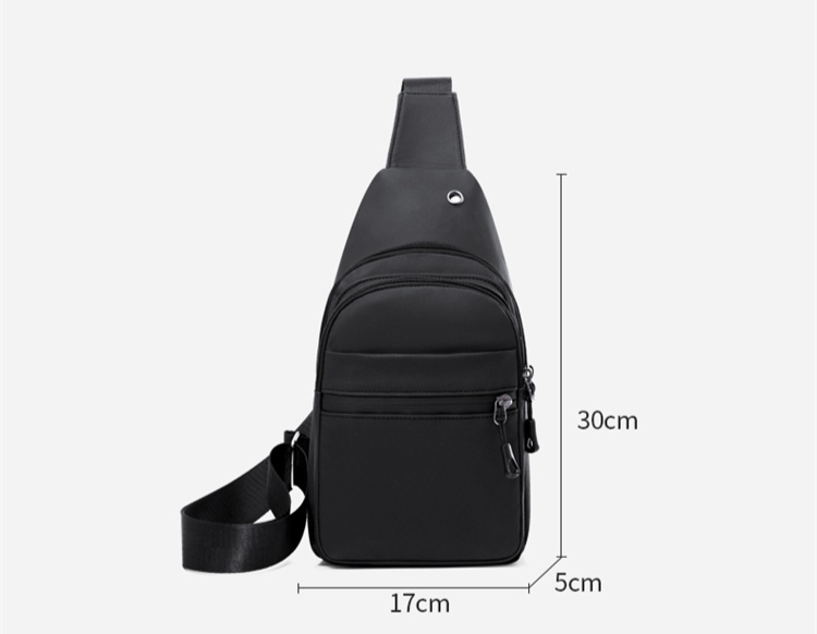 Válltáska mellkasi csomag Fanny Pack Casual Business Crossbody válltáska többfunkciós szabadtéri sportokhoz_voghion.com