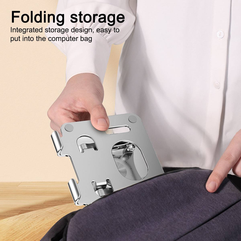 360° drehbarer Tablet-Ständer für iPad, verstellbarer, faltbarer Tablet-Halter, Telefonständer aus Aluminium_voghion.com