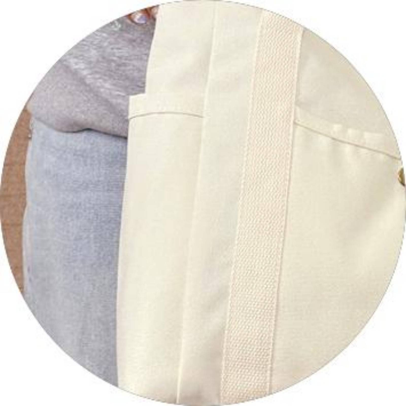 Large Capacity Tote Canvas Bag For Work And Outings, High-Quality, Commute-Friendly, Versatile, Literary Student Style Book Single Shoulder Canvas Bag_voghion.com