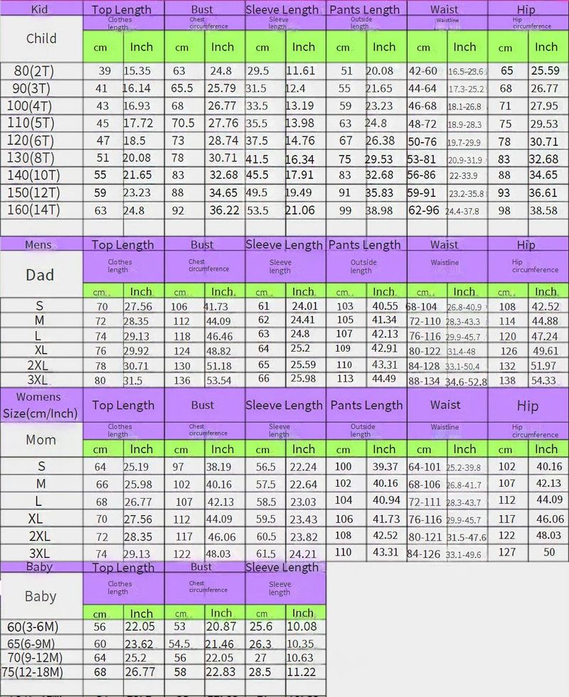 Christmas Family Matching Pajama Set – Cozy Cotton Long-Sleeve Sleepwear With Reindeer Print (Dad/Mom/Kids, S-3XL, Multiple Sizes)_voghion.com