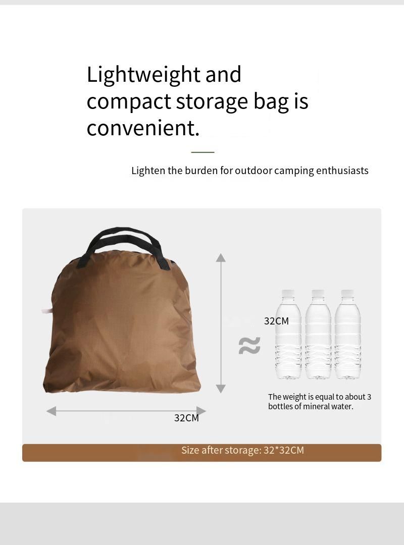 Tenda tattica individuale anti-zanzara per campeggio all'aperto, da campeggio, per escursionismo, per una sola persona, con apertura rapida._voghion.com