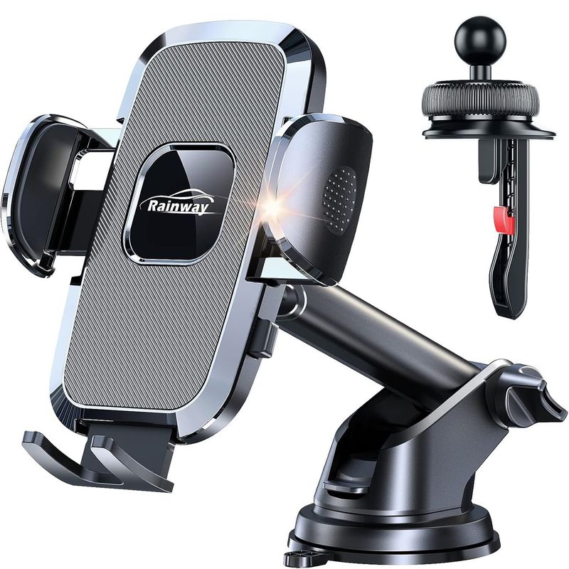 Universal Car Mobile Phone Holder 360 Windscreen Dashboard GPS Stand Cradle UK_voghion.com