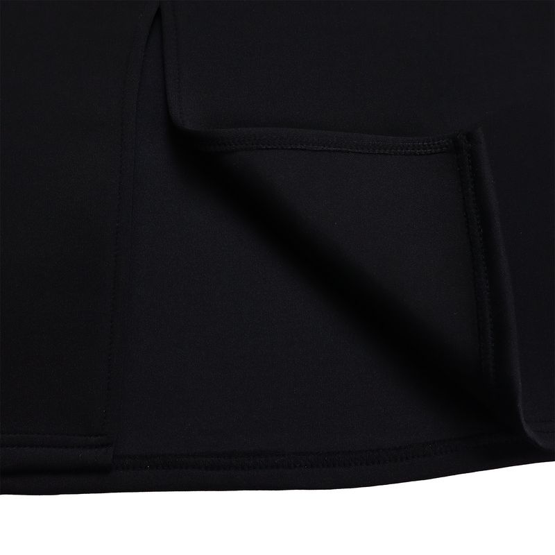 Women's Clothing fashion temperament elegant ruffled solid color hip wrapped _voghion.com