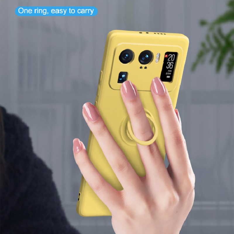 Magnetische ringhouder standaardhoes voor Xiaomi Mi 10T Lite 12 13 Pro Redmi Note 10 11 12 Pro POCO M3 K30 K40 K50 vloeibare siliconen hoes_voghion.com