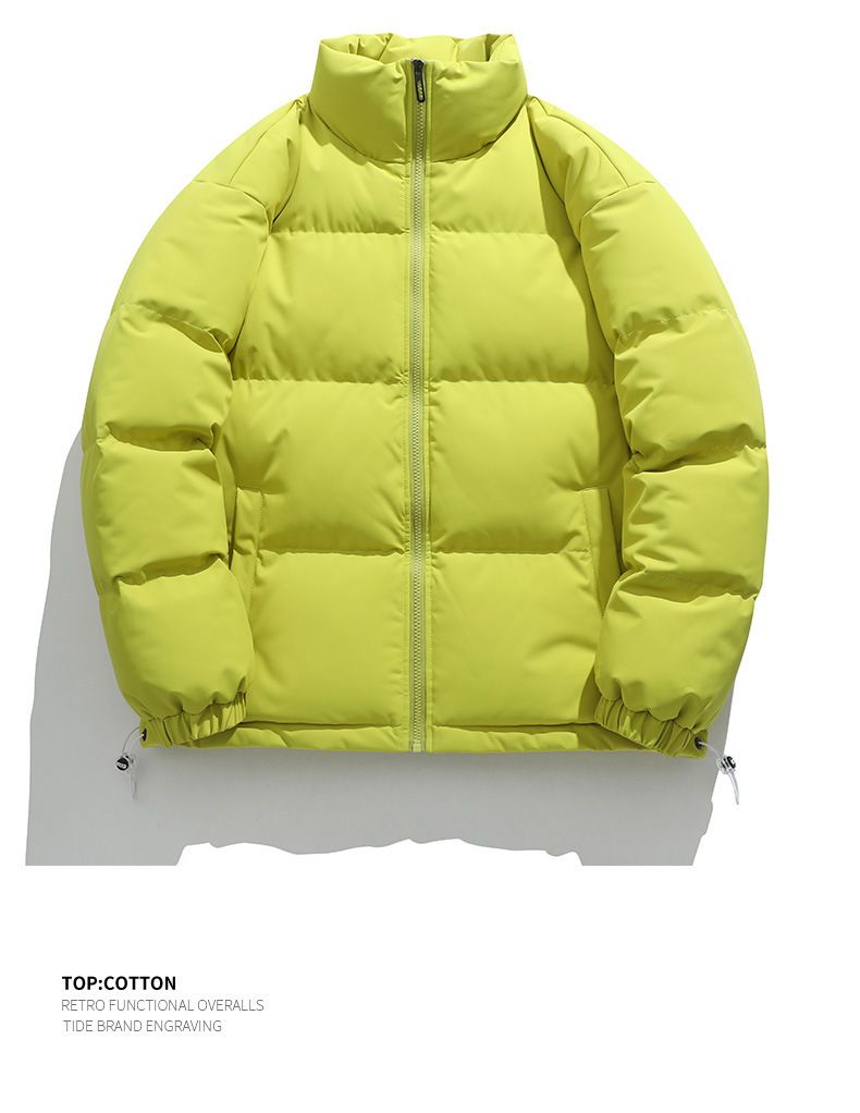 Men's Puffer Jacket – Lightweight Quilted Polyester Coat (S-3XL, Black/Charcoal/Taupe/Mint)_voghion.com