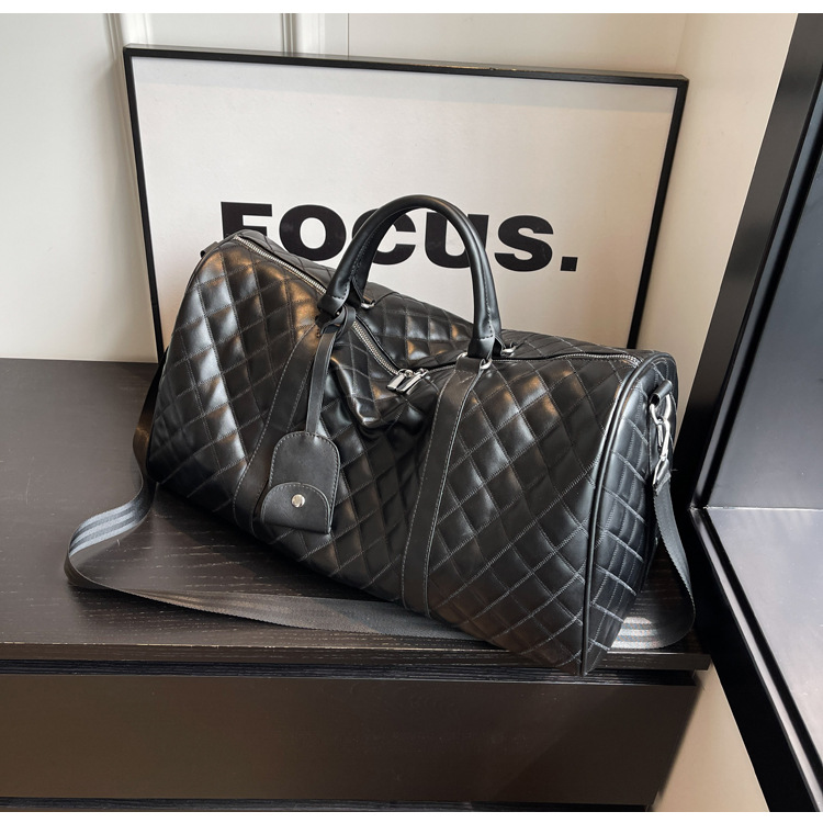 Ny forretningsrejsetaske til mænd med stor kapacitet til at forbedre udseendet, bagagetaske til opbevaring, shopping, sport og fitness til kvinder_voghion.com