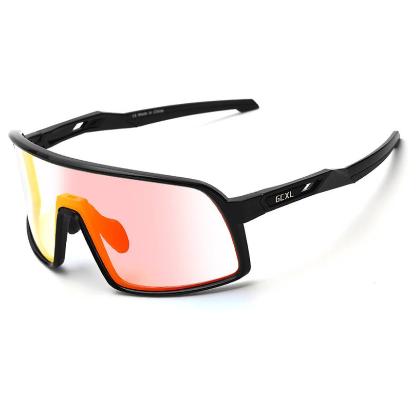 Man UV400 Color Changing Glasses Road Bike Athletic Glasses Glasses Night Riding Protective Glasses with Myopia Frame_voghion.com