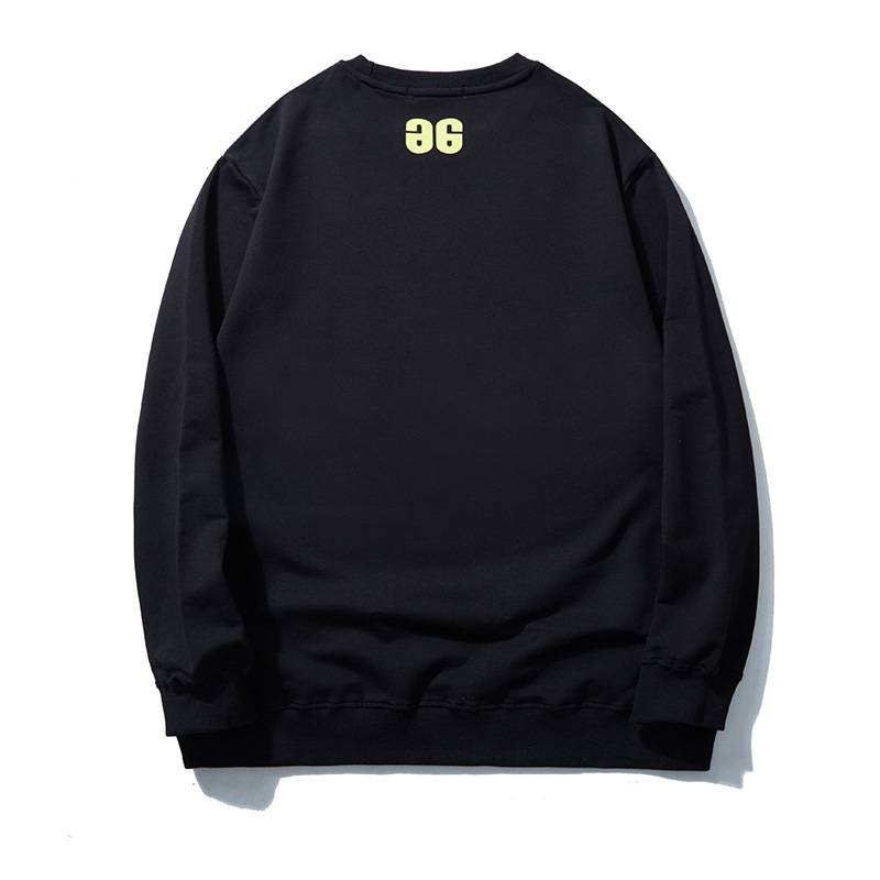 Men's Clothing autumn base loose round neck long sleeve personality pattern print sweater suit _voghion.com