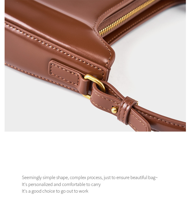 Borse a tracolla per donna, graziosa borsa a mano Hobo Tote Mini pochette con chiusura a cerniera_voghion.com
