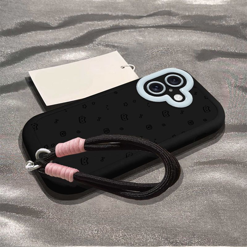 TechGlobe TechGlobe Kitten Label Compatible With For Women Silicone Soft 16 Pro Phone Case New 13 Ins Style_voghion.com