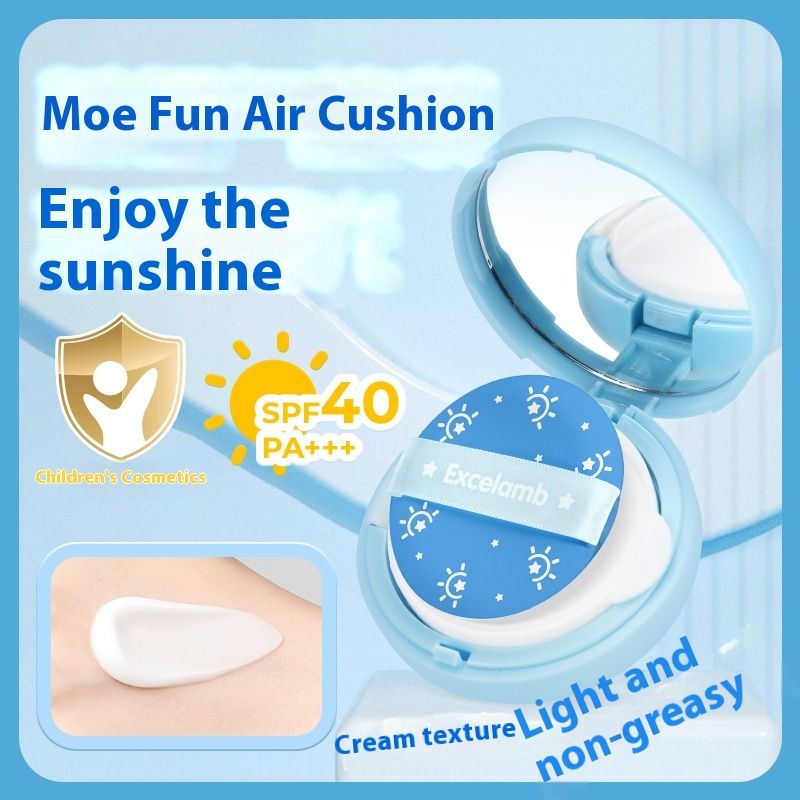 Royal Baby Children's Sunscreen, Air Cushion SPF40 Refreshing And Gentle Physical Sunscreen_voghion.com