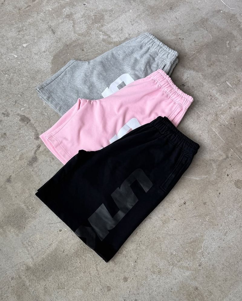 Pantalones cortos deportivos casuales holgados de marca de moda americana High Street para hombres y mujeres, pantalones cortos que combinan con todo._voghion.com