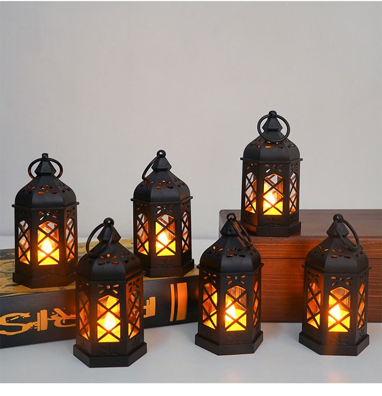 LED Mini Hexagonal Wind Schlafsaal Schlafzimmer Nacht Simulation Elektronische Kerze Lampe Dekorative Atmosphäre Licht Kleine_voghion.com