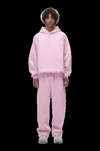 Completo felpa con cappuccio e pantaloni da jogging da uomo e da donna - Scritte ricamate, caldo misto cotone, completo casual in due pezzi per autunno e inverno_voghion.com