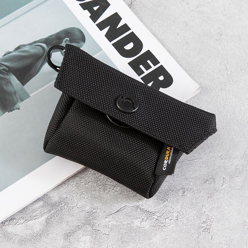 Minimalistische kleine multifunktionale Schlüsseltasche für Herren, lässig, Kopfhörertasche, Arbeitskleidungsstil, Münzgeldbörse, Kartenhalter_voghion.com
