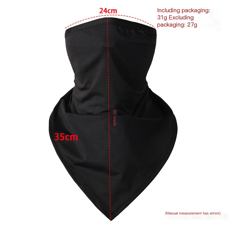 Summer ice silk hanging ear triangle towel mask quick drying breathable outdoor riding sunscreen biker multifunctional magic scarf_voghion.com
