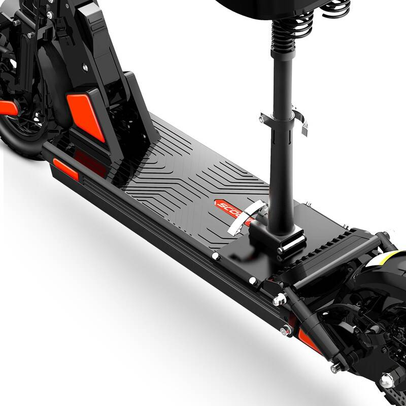 BOGIST C1 Pro 500W 10'' elektrisk scooter med 48V 13AH-40KM eller 20AH-70KM, aftageligt sæde, Triple Shockproof System, taske, lås og smartphoneholder_voghion.com