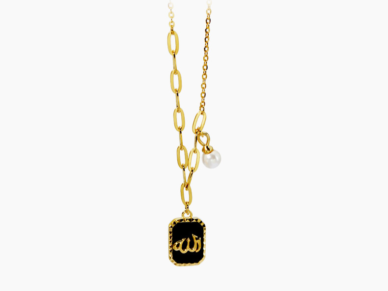 Collana in argento Sterling con catena per clavicola da donna, design di nicchia, stile High Senso Ins_voghion.com